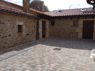 Fachadas de las habitaciones